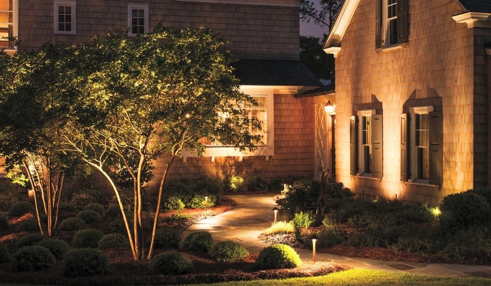 Dayton landscape lighting near me