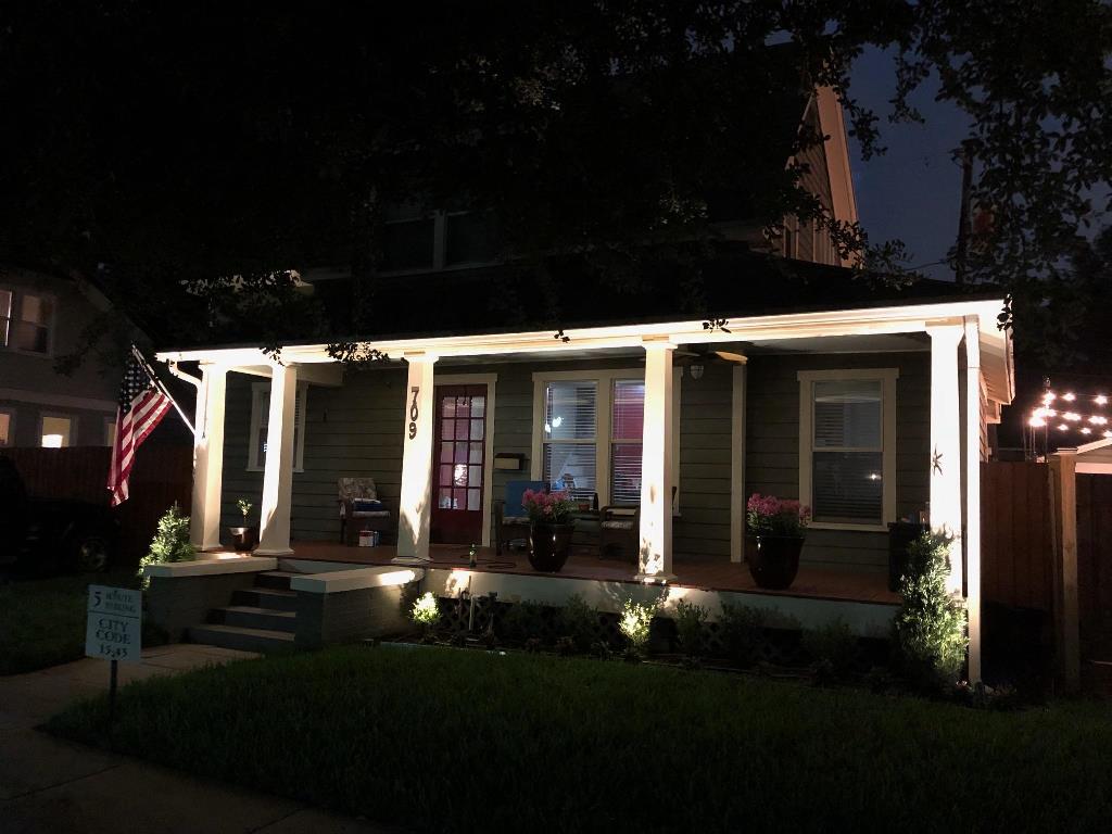 Front porch lighting
