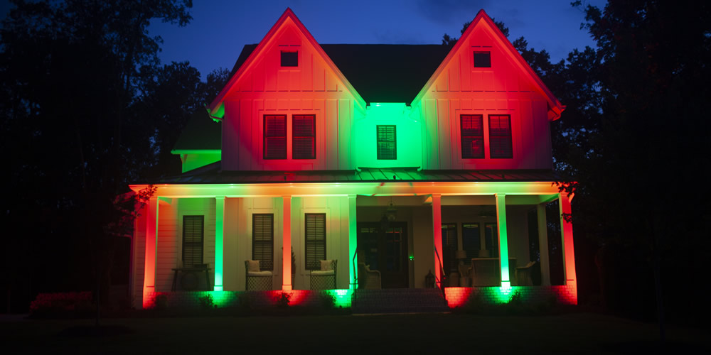 color changing landscape lighting, Christmas lighting