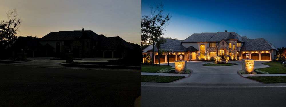outdoor lights for large homes