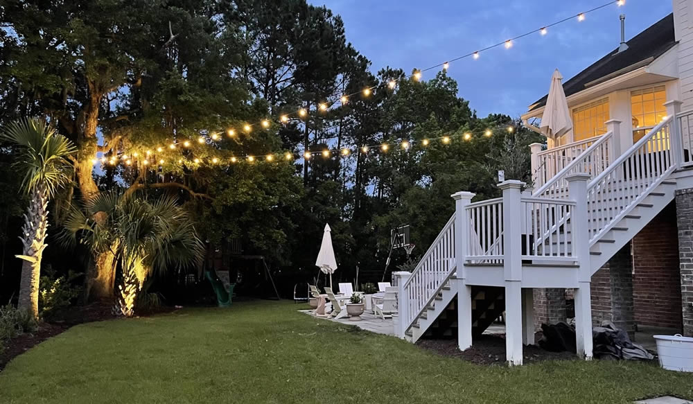 patio lights, string lighting