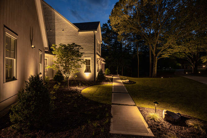 Landscape lighting installers near me Atlanta